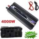 INVERTER 4000W WATT 12V 220V TRASFORMATORE AUTO CAMPEGGIO BARCA PC PRESA USB SG POWER ONDA SINUSOIDALE