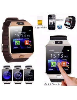 OROLOGIO TELEFONO BLUETOOTH SMARTWATCH ANDROID IOS CON SIM MICRO SD DZ09