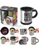 TAZZA BICCHIERE AUTOMESCOLANTE SELF MUG SHAKER TERMICA PER CAPPUCCINO CAFFE' AUTO MESCOLANTE