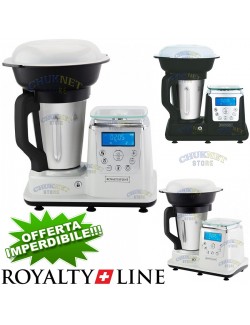 ROBOT DA CUCINA IMPASTATRICE CUOCE MULTIFUNZIONE THERMO COOKER 1,7 LITRI 1450W PLANETARIA MIXER COME IL BIMBY