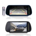 SPECCHIETTO RETROVISORE MONITOR 7 " TOUCH SCREEN PER TELECAMERA RETROMARCIA AUTO CAMPER