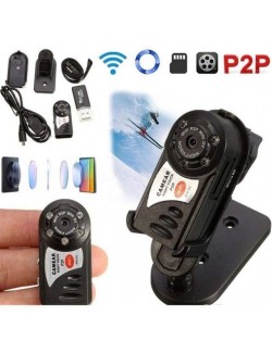 MINI TELECAMERA WIFI Q7 HD MOTION DETECT SLOT MICRO SD SPIONAGGIO MICRO CAMERA CAM IOS ANDROID SPIA