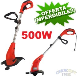 DECESPUGLIATORE TAGLIABORDI ELETTRICO 500 W  RASAERBA TAGLIAERBA TAGLIO BORDI ERBACCE