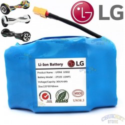 BATTERIA LG RICAMBIO PER HOVERBOARD OVERBOARD MONOPATTINO SCOOTER 36V 4,4Ah