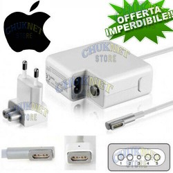 ALIMENTATORE MAC APPLE MAGSAFE 60W MACBOOK AIR PRO CARICABATTERIE LAPTOP CARICA