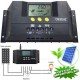 REGOLATORE DI CARICA SOLARE FOTOVOLTAICO 30A LCD 12V 24V PER PANNELLO ENERGIA SOLARE