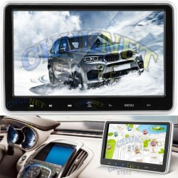 POGGIATESTA 10.1 MONITOR USB HDMI LETTORE CD DVD AUTO CAMPER UNIVERSALE DISPLAY