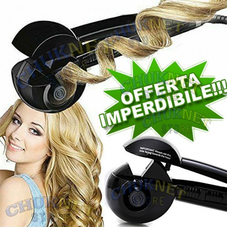 BABYLISS PRO PERFECT CURL PIASTRA ARRICCIA CAPELLI MOSSI BOCCOLI RICCI