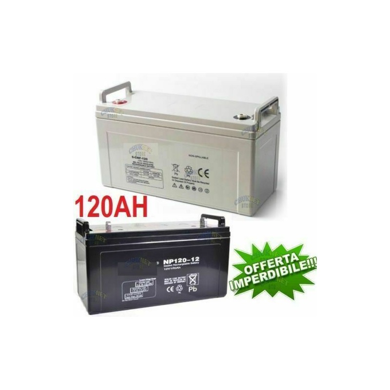 Batteria solare 12V 120AH Electronicx Solar Edition Batteria AGM  alimentazione a batteria solare accumulo di energia a batteria fotovoltaico  da campeggio sistema solare casa da giardino : : Elettronica