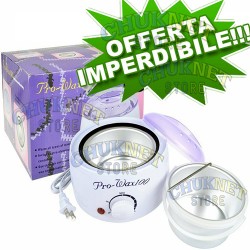 SCALDACERA PROFESSIONALE 100W ELETTRICO SCALDA CERA CON TERMOSTATO PER CERETTA