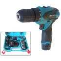TRAPANO AVVITATORE 14.4V  A BATTERIA A LITIO RICARICABILE CARICABATTERIE VALIGETTA CORDLESS