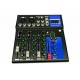 MIXER AUDIO 4 CANALI PROFESSIONALE USB CON ECHO DELAY DJ KARAOKE PIANOBAR LIVE