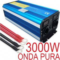 INVERTER 3000W ONDA PURA SOLARE FOTOVOLTAICO POWER CONVERTITORE 3KW