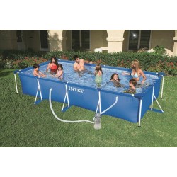 INTEX PISCINA RETTANGOLARE 28274 450 x 220 x 84 cm