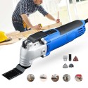 UTENSILE OSCILLANTE MULTIFUNZIONE 280W CON ACCESSORI TAGLIO LEVIGATURA